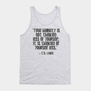 humility Tank Top